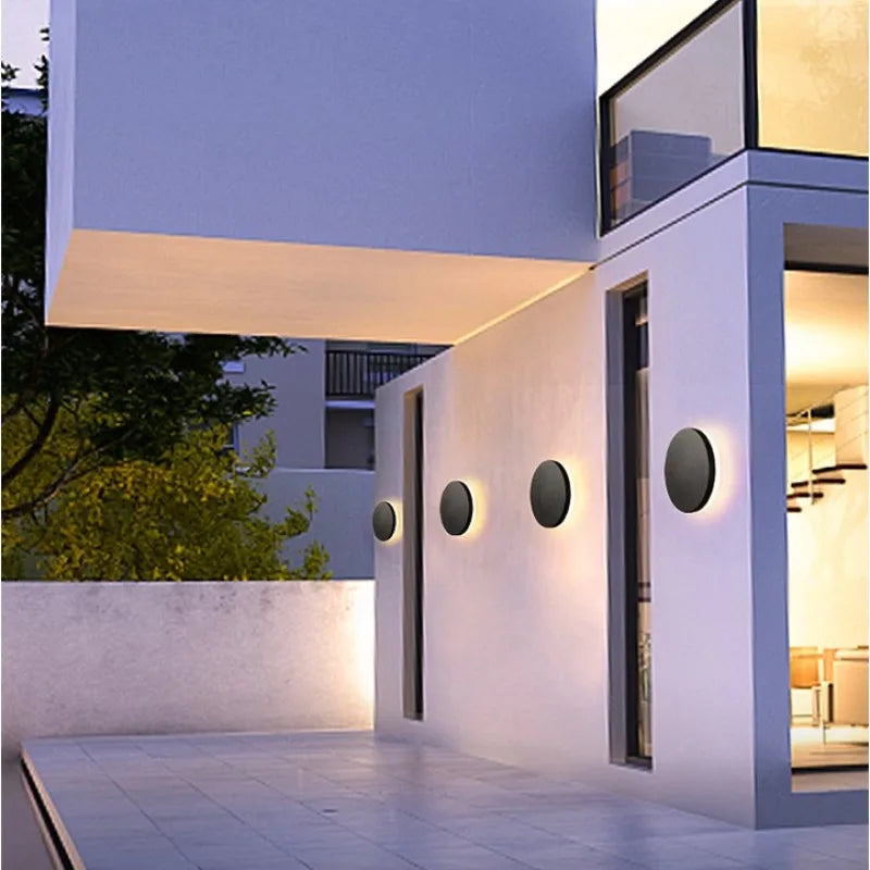 AuraFlame | Energy-Efficient LED Outdoor Wall Light
