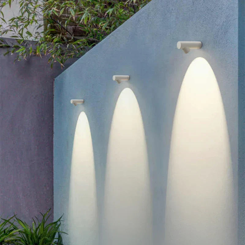 BloomLight LED Outdoor Wall Light – IP65 Waterproof, Warm White