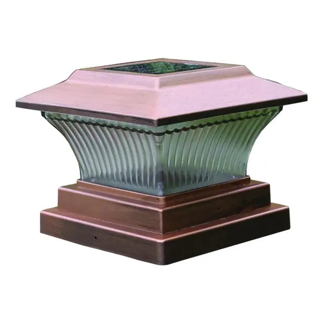 Solar LED Outdoor Lamp 1800mAh NiMH Battery Monocrystalline Solar Panel 18 cm