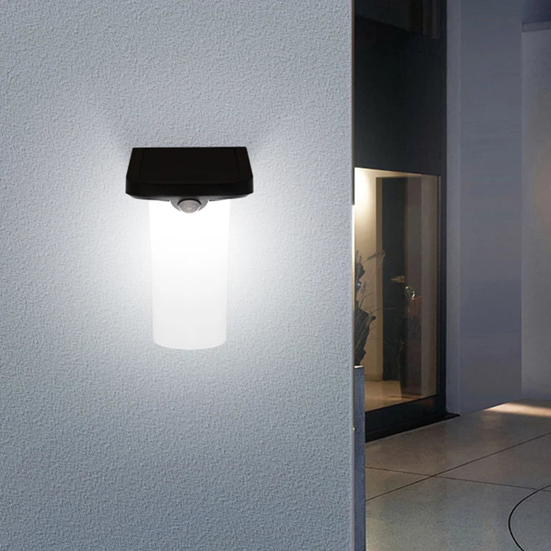 Motion Sensor LED Wall Light 8W 3000K IP65 Outdoor Wall Light with PIR Sensor