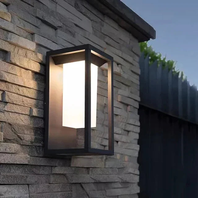 VitaLight Modern LED Outdoor Wall Lamp – IP65 Weatherproof, 12 W Integrated LED