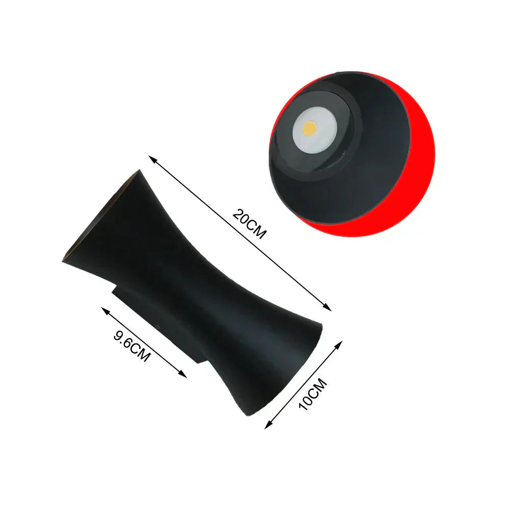 AluWave – Modern LED Ceiling Light with Dimmable Functionality