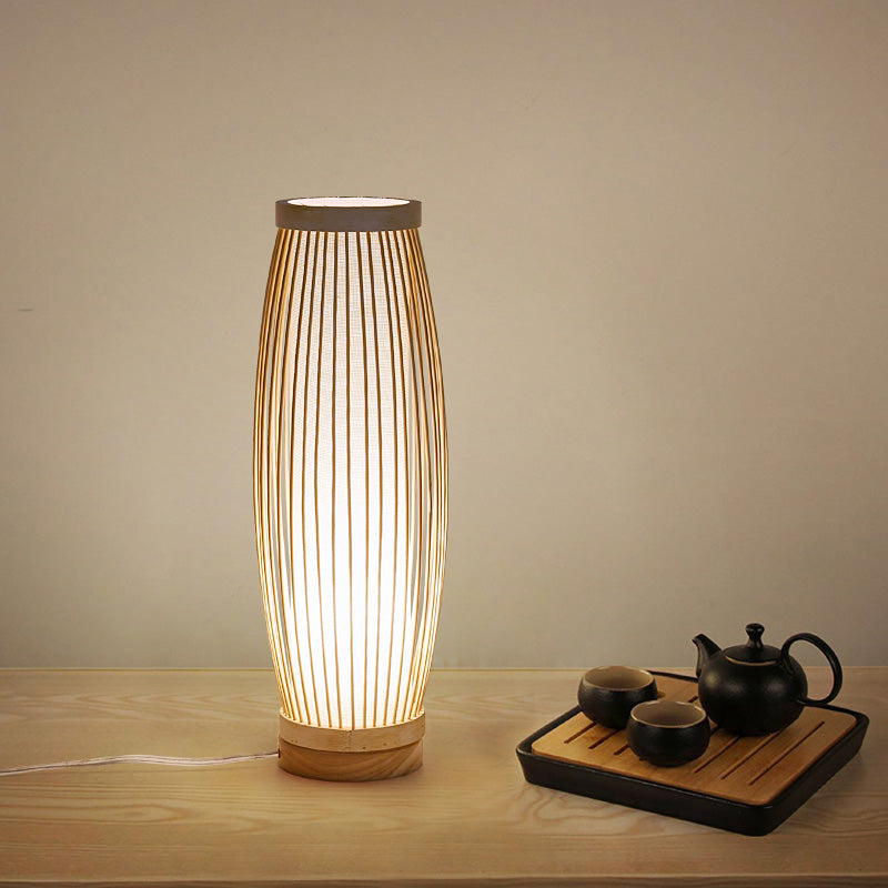 BambooGlow Bamboo Table Lamp
