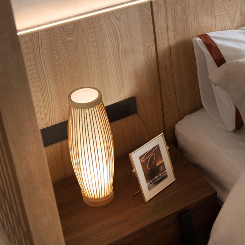 BambooGlow Bamboo Table Lamp