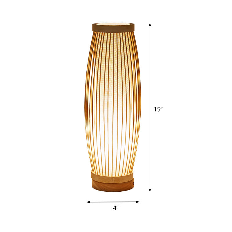 BambooGlow Bamboo Table Lamp
