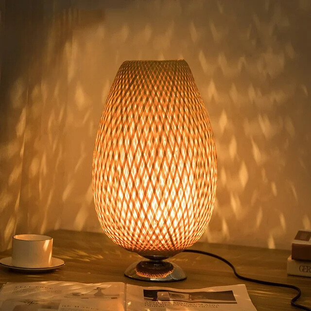Calienna Bamboo Table Lamp