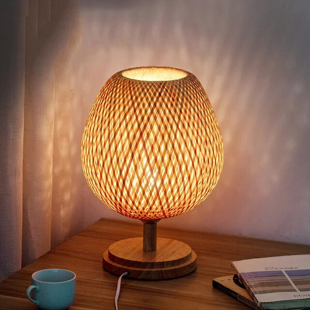 Calienna Bamboo Table Lamp