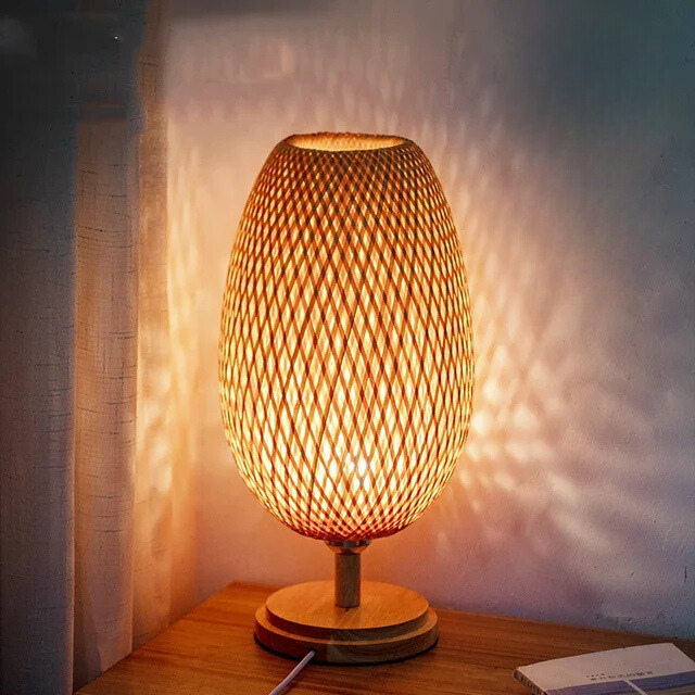 Calienna Bamboo Table Lamp