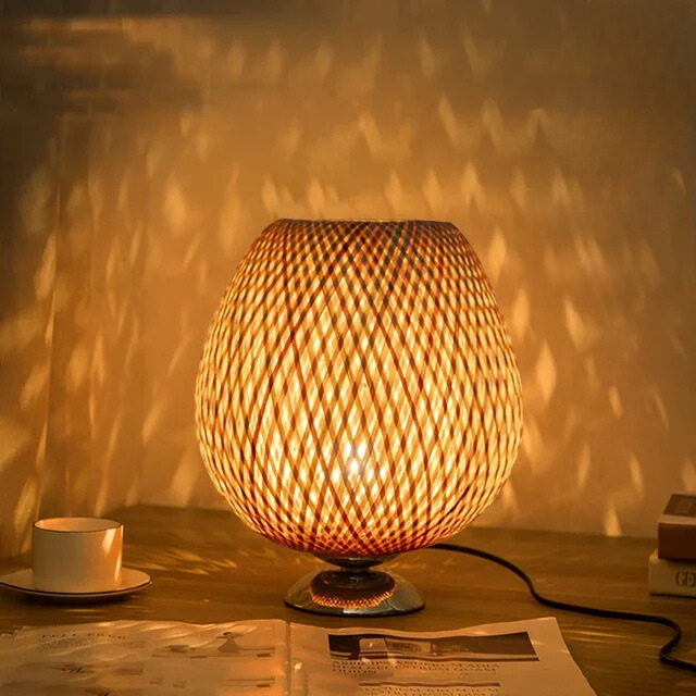 Calienna Bamboo Table Lamp