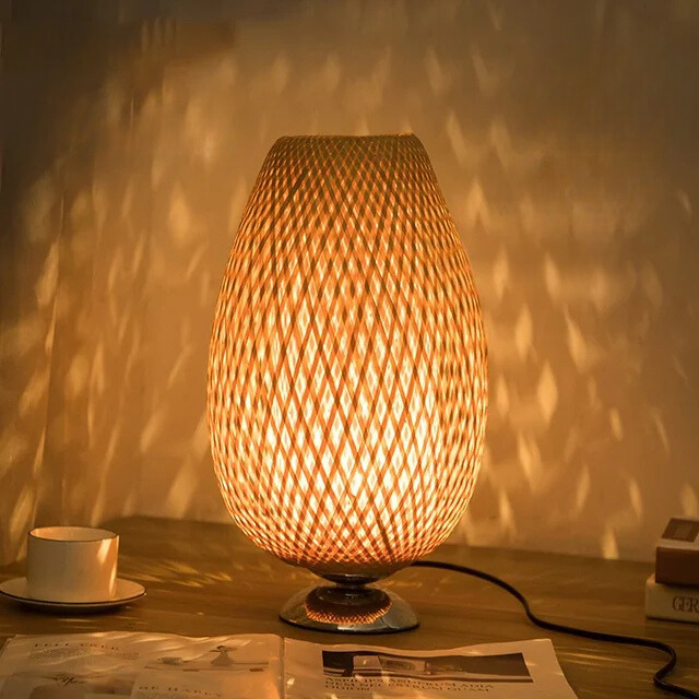 Calienna Bamboo Table Lamp
