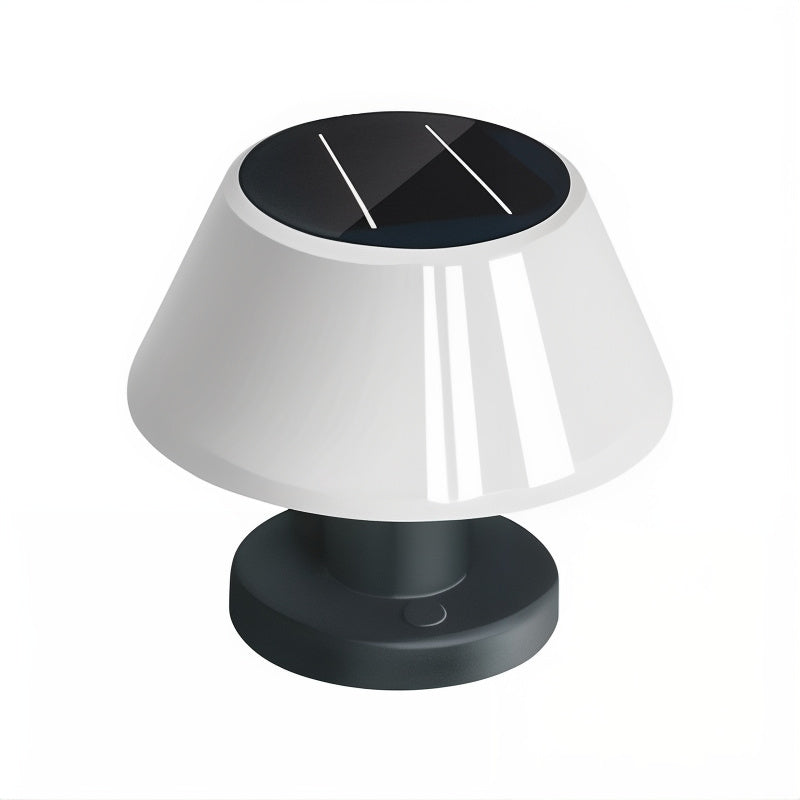 Lumière Solar-Charging Portable LED Table Lamp – Rechargeable, Touch-Dimmable Warm White