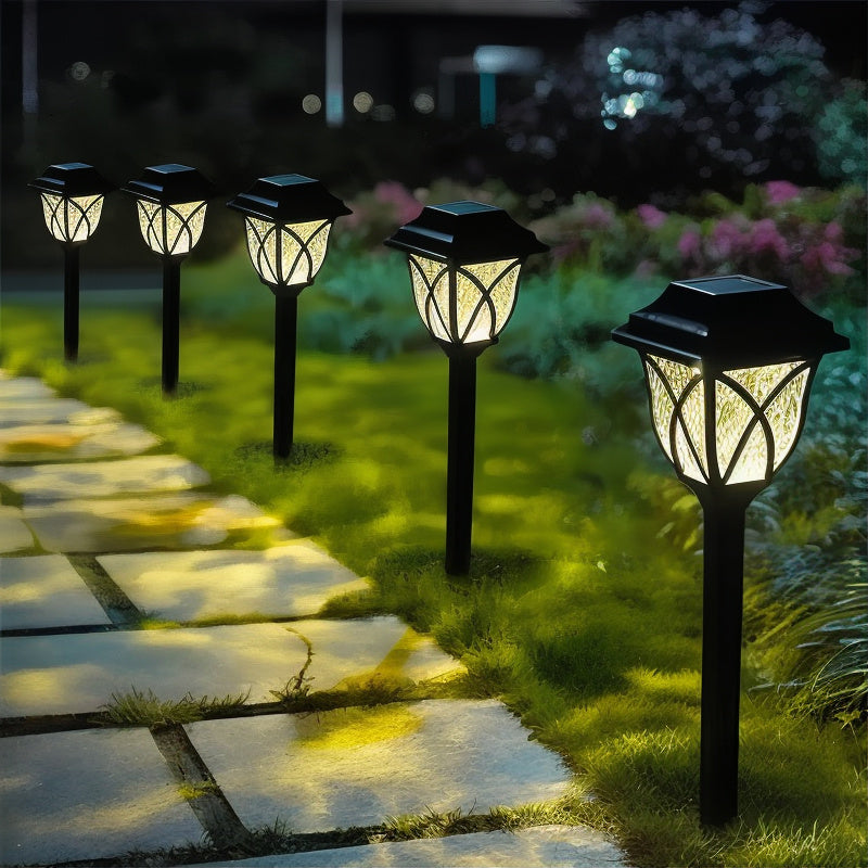 PathGlow Solar-Powered LED Garden Lights – Waterproof String, Warm White, 3.5m