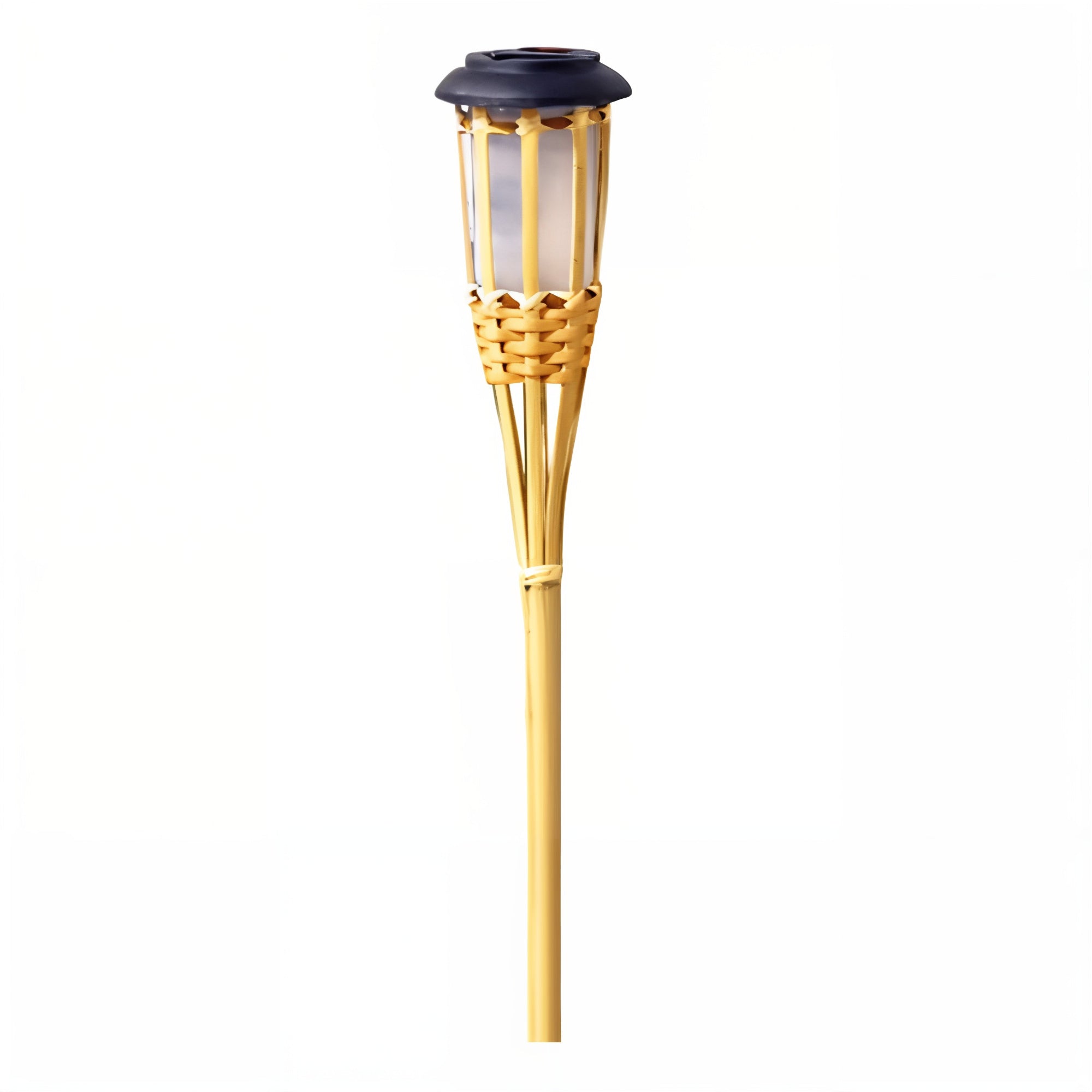 PowerFlare LED Eco-Friendly Solar Torch – Solar - Powered, Adjustable, IP65 Waterproof (6000K Daylight White)