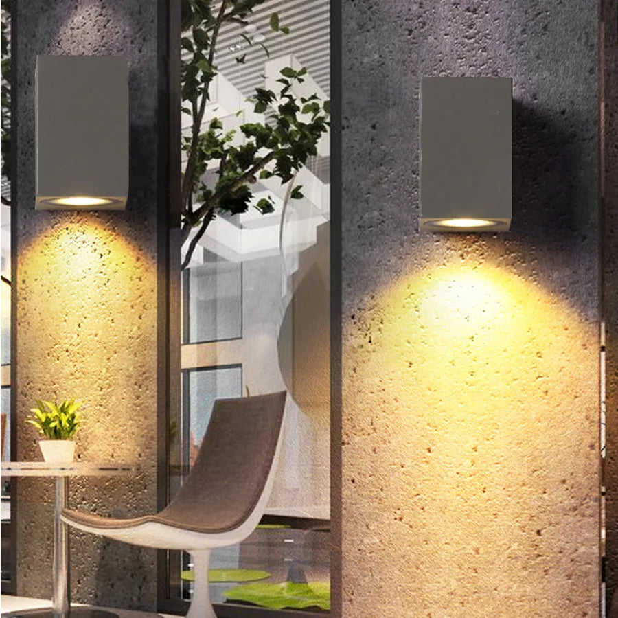 LED Outdoor Spotlight 5W IP65 Aluminum Light 4000K–5000K Integrated LED