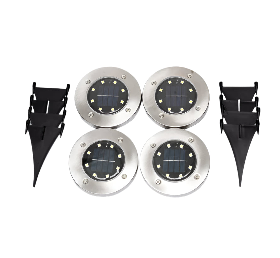 Solaraspot | LED Solar Ground Lights 4-Pack