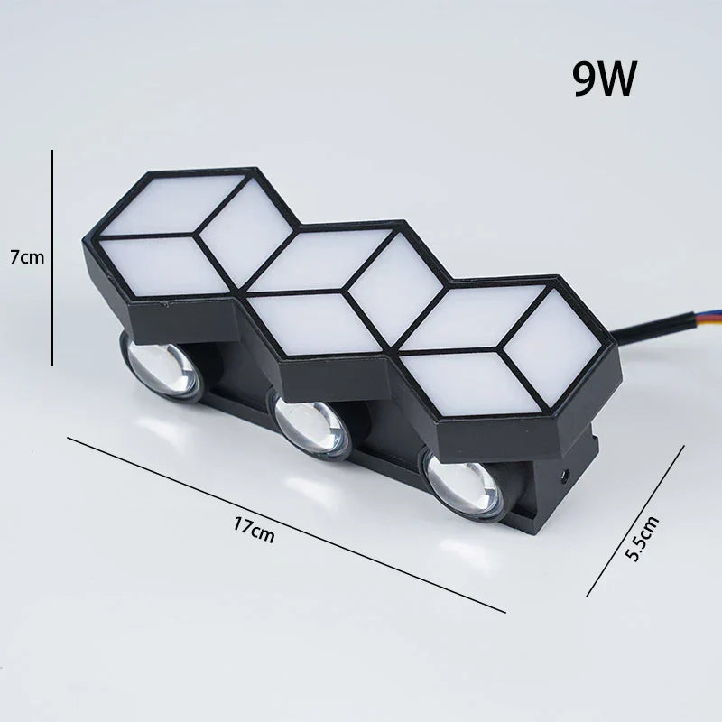 Stormlux LED Floodlight, IP65 Outdoor Wall Light, 6W/9W/12W ABS Housing