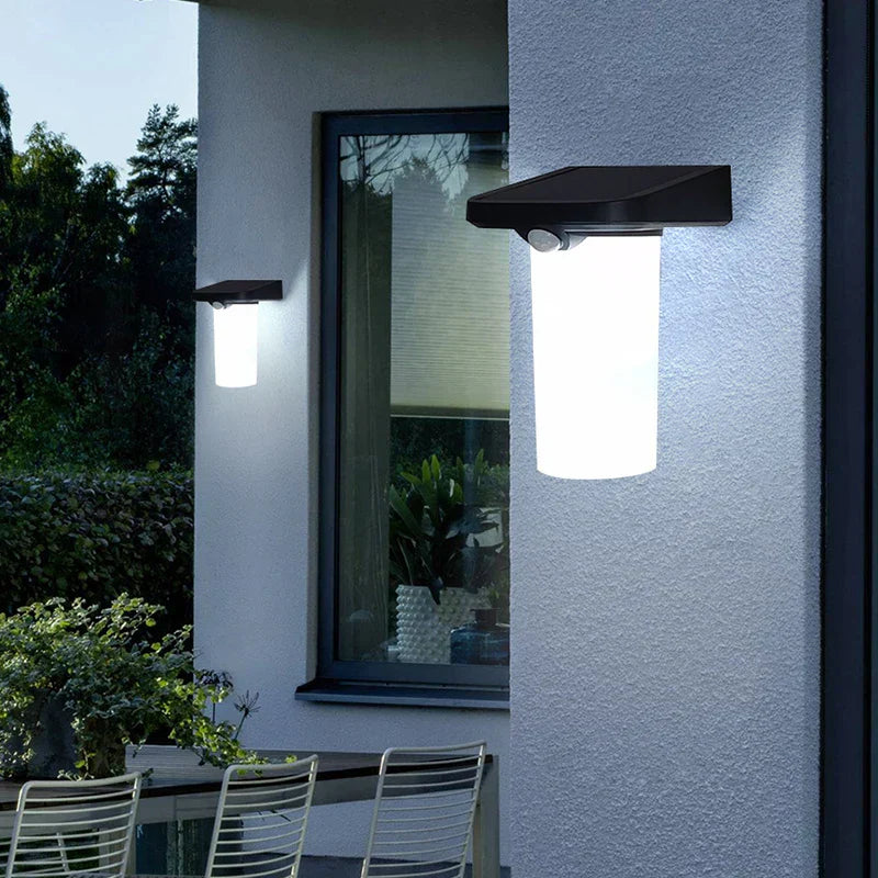 Motion Sensor LED Wall Light 8W 3000K IP65 Outdoor Wall Light with PIR Sensor