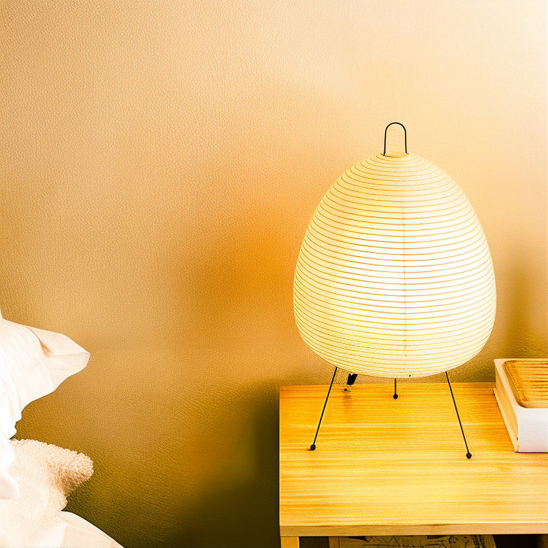 Zenia Rice Paper Table Lamp