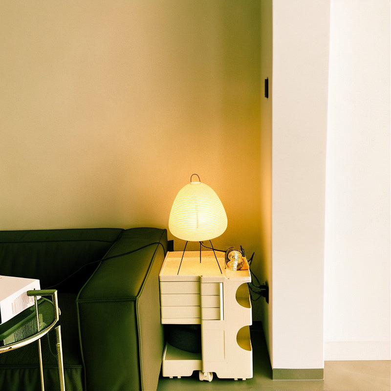Zenia Rice Paper Table Lamp